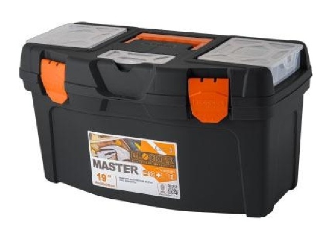 Ящик для инструментов MASTER 19 черн/оранж 6005